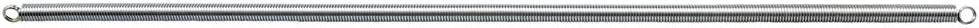 Prime-Line SP 9640 Muelle de extensión para cierrapuertas de madera, construcción de acero con resorte, acabado niquelado, 0.050 GA x 516 pulgadas x
