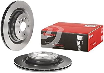 Brembo 09.A961.11 pilar recubierto ULTRAVIOLETA ventiló el rotor del freno trasero BRABUSMERCEDES-BENZ OE# A1664230212