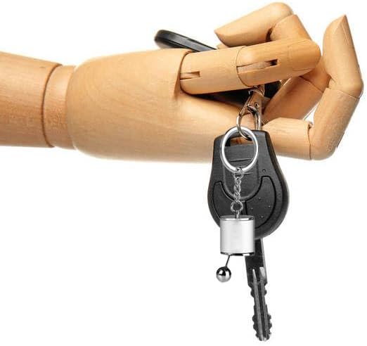 ZORZA 6 piezas de automóvil Cool Llaveros de metal Llavero de coche Mini Llavero de hombre Turbo Llavero 6 Estilos Auto Part Modelo Metal Llavero