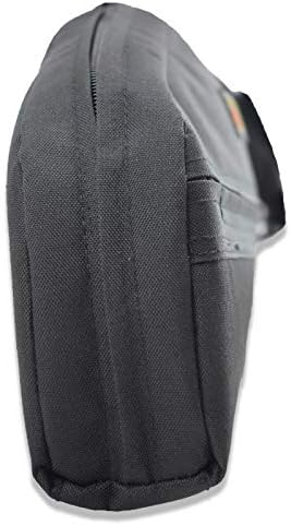 Funda táctica para rifle suave para airsoft, paintball, 28.0in, 4 bolsas Molle