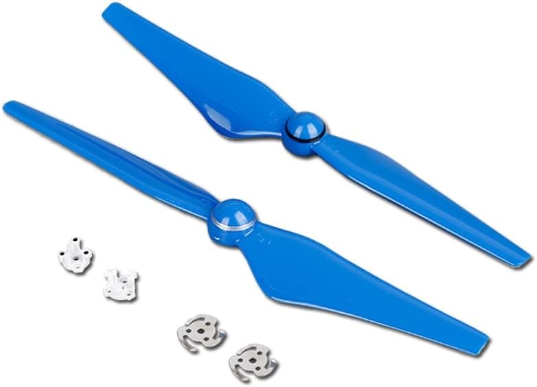 Accesorios para drones 9450S hélices de liberación rápida con base de montaje para DJI Phantom 44Pro Drone repuesto repuesto repuesto (color  azul)