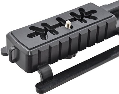 Agarre estabilizador profesional con soporte de zapata caliente para Canon Vixia HF S21 videocámara