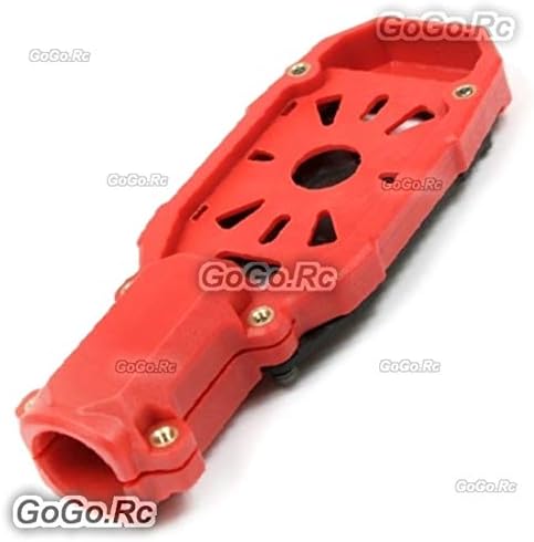 GoGoRc TL68B26 – Soporte de motor para tarot (0.630 in, de plástico de carbono), color rojo