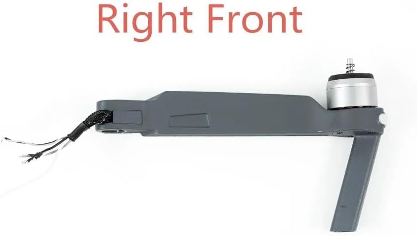 XNasu Motor Arm Repair Pair for D-JI Mavic Pro Drone (Size  Bundle 1, Color  Left Front Motor Arm)