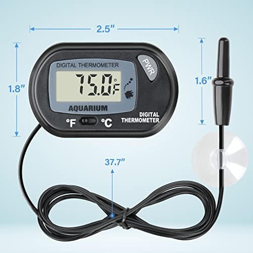 iPower Almohadilla de calor para reptiles de 4 W8 W16 W24 W, calentador de terrario debajo del tanque, alfombrilla térmica y controlador de