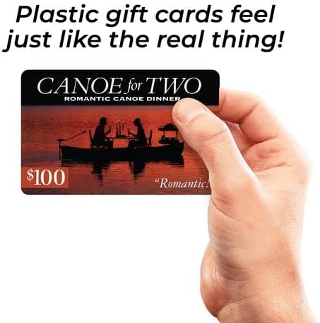 30 Watt Prank-O Canoe for Two – Tarjeta de regalo divertida, regalos novedosos para adultos, familiares y amigos, divertida tarjeta de regalo para