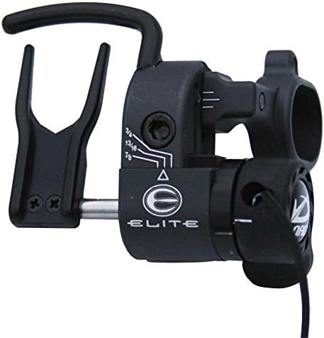 QAD Elite Custom Ultrarest HDX, negro, mano derecha