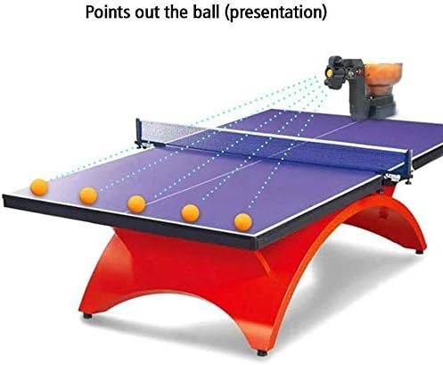 Máquina de la bola de tenis de mesa de ping pong,Tenis de mesa Entrenador de tenis de mesa Robot Ping Pong Robot Máquina automática de la bola para