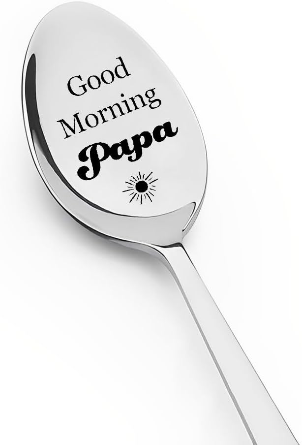 Regalos para papá, abuelo, abuelo, cuchara, regalos de nieta, nieto, abuelo, abuelo, cumpleaños, regalos de Navidad para marido de esposa, buenos