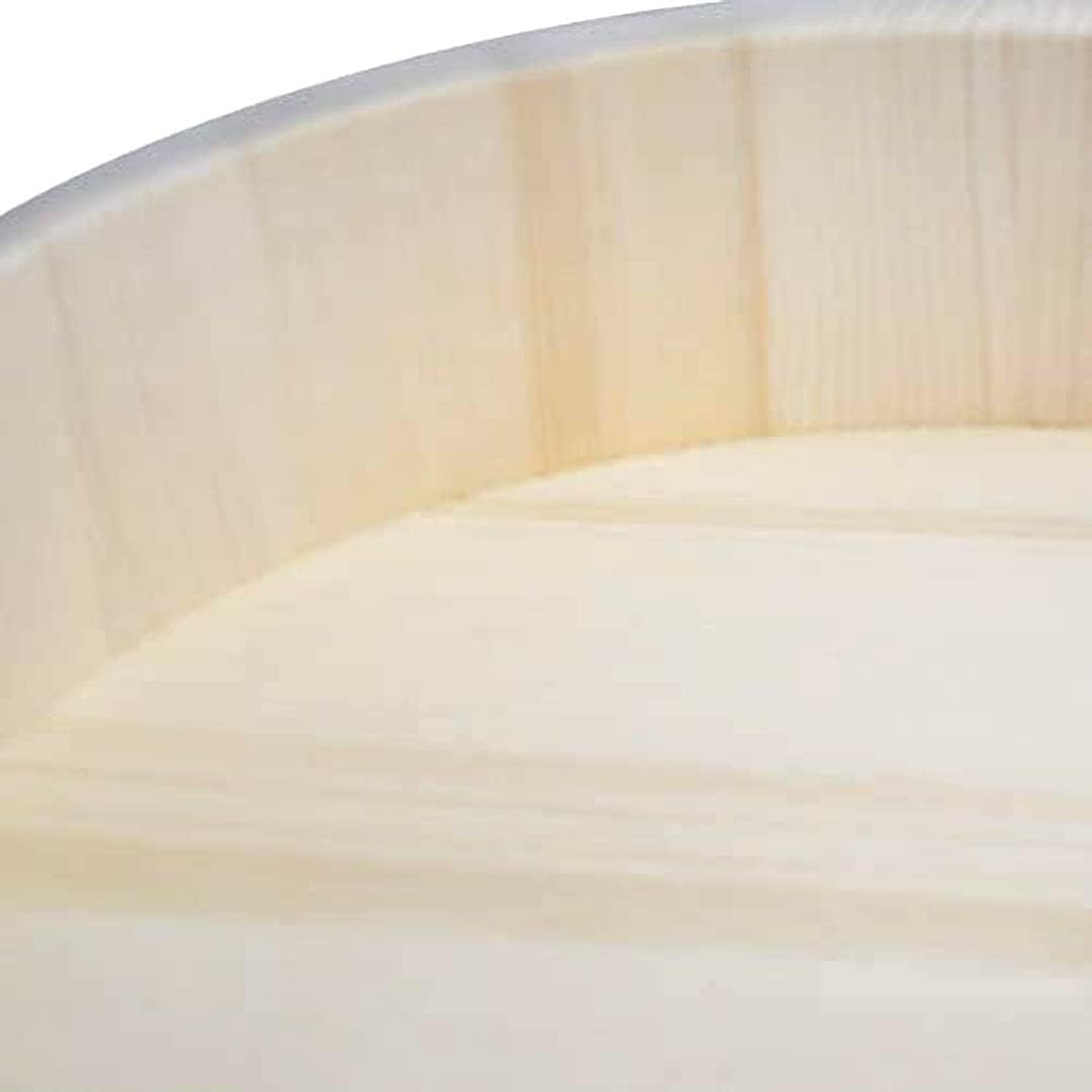 TIKUSAN Hangiri – Tina de mezcla de arroz Hangiri de madera, banda de PP con tapa, hecha en Japón, hecha de abeto Momi, sushi, arroz, sushi oke,