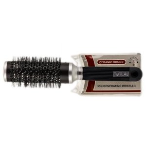 Via Turmalina Cepillo de pelo redondo térmico de iones de cerámica, extra grande #135 Via Turmalina Cepillo de pelo redondo térmico de iones de cerámica, extra grande #135