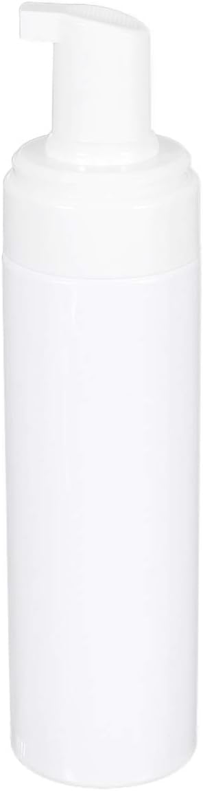 Exceart Botella de jabón de viaje vacía de plástico Mini dispensador de jabón de espuma botella líquida para limpieza champú de viaje 6.8 fl oz