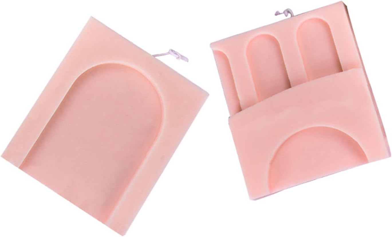 3D Arco Escaleras Silicona Molde DIY Aromaterapia Vela Yeso Jabón Fabricación Artesanía