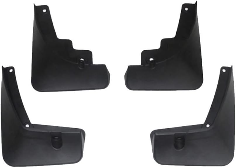 4 unidades de guardabarros flexibles antisalpicaduras para coche, accesorios para coche, guardabarros compatibles con SsangYong Korando C300 2019