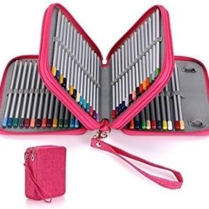 FORINC Estuche De Lápices De 78 Ranuras Para La Escuela, Caja De Bolígrafos Para Niña Y Niño, Bolsa De Cartucho Grande, Estuche De Papelería, FORINC Estuche De Lápices De 78 Ranuras Para La Escuela, Caja De Bolígrafos Para Niña Y Niño, Bolsa De Cartucho Grande, Estuche De Papelería,