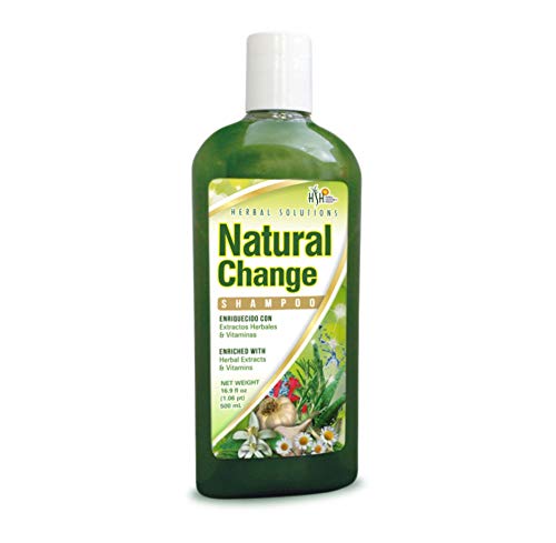 Herbal Solutions Natural Change Green Shampoo – Champú con infusión de extractos de hierbas y vitaminas para nutrición profunda, enriquecido con
