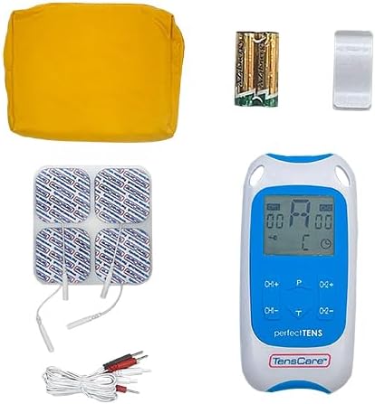 TensCare Perfect TENS – Máquina TENS clínicamente probada para aliviar dolores de espalda, cadera, pierna, brazos, artritis y ciática