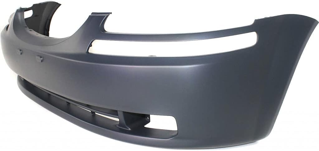 GM1000728C Front Bumper Cover Primed CAPA Replacement For Chevy AVEO  AVEO5 2004 2005 2006 2007 2008 Hatchback (Sedan 2004-2006) With Fog Light