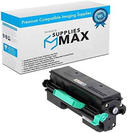 Repuesto compatible para Ricoh SP-3600SP-3610SP-4510 Series Cartucho de tóner negro (rendimiento de 6000 páginas) (tipo SP-4500A) (407321)