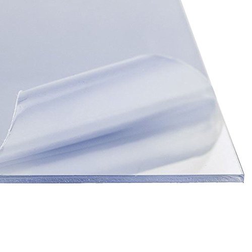 SIBE-R – Sábana de policarbonato de plástico (0.2 x 18.0 x 18.0 in), transparente