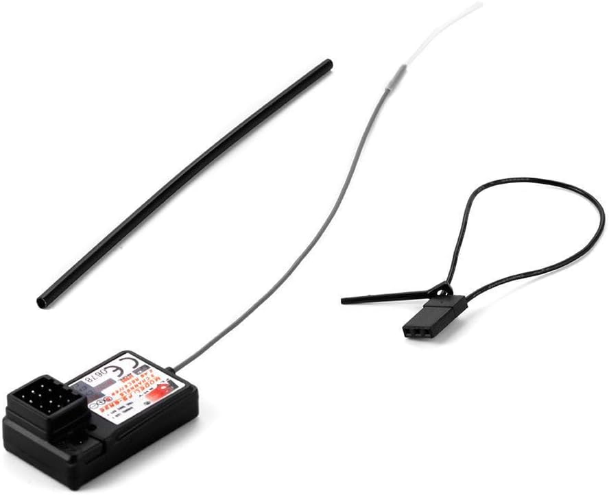 Flysky FS-GR3E – Receptor para FS-GT2 FS-GT2B FS-GT3B FS-GT3C Transmisor de radio para coche Rc  barco RC – Paquete de 1