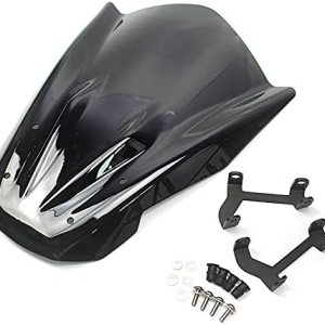 Motorcycle Windshield Windshield Windscreen Wind Deflector with Mounting Bracket Compatible with MT-07 FZ-07 2013 2014 2015 2016 2017 Motorbike Motorcycle Windshield Windshield Windscreen Wind Deflector with Mounting Bracket Compatible with MT-07 FZ-07 2013 2014 2015 2016 2017 Motorbike