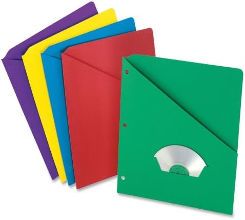Pendaflex Essentials – Carpeta de bolsillo con barra inclinada, surtido