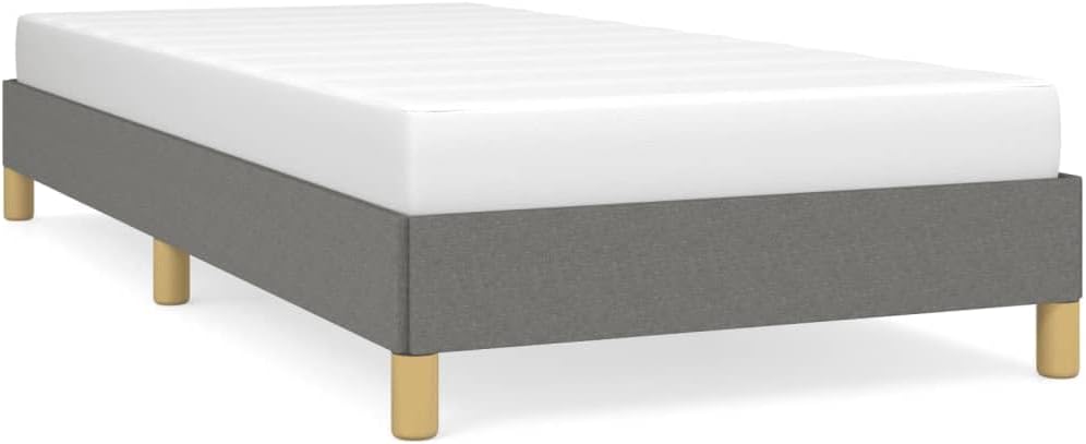 Marco de cama gris oscuro, marco de cama grande de hotel, marco de cama grande princesa, base de cama tamaño King, camas para niñas, muebles de