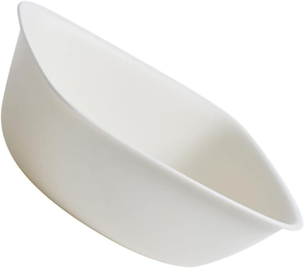 Lavabo portátil para lavar, lavabo multiusos de plástico, bandeja apilable de frutas y verduras para limpieza (S, blanco)