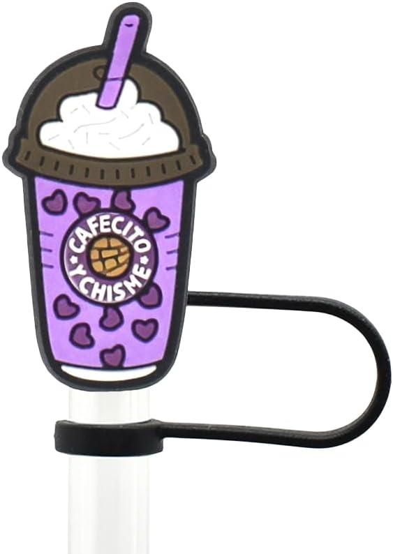 Tapa de popote para taza Stanley, 12 piezas de popote de silicona compatible con vasos Stanley de 20 y 30 onzas, fundas reutilizables de popote de
