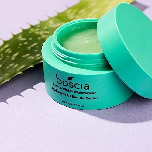 boscia Hidratante de agua de cactus Vegano libre de crueldad cuidado de la piel natural y limpio Crema hidratante facial diaria de gel de cactus y aloe vera 161 onzas líquidas - Imagen 5