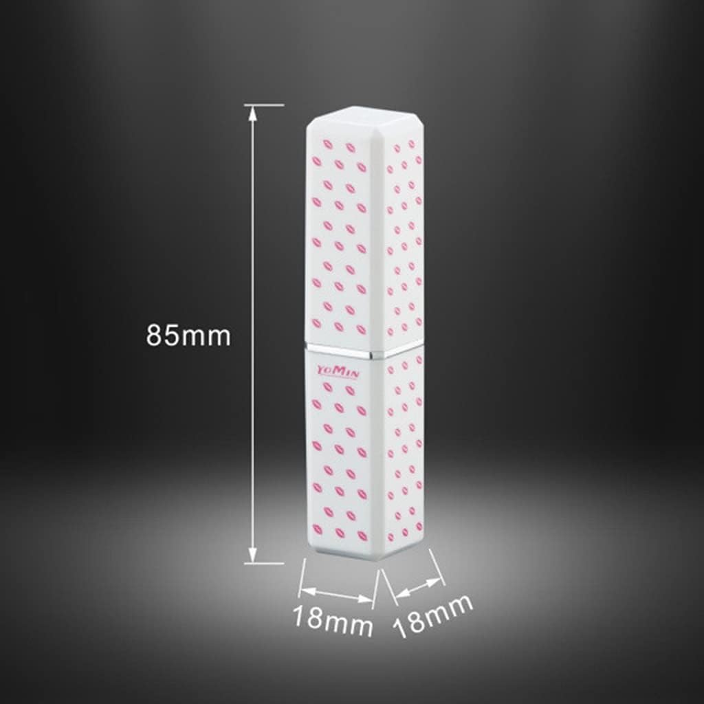 Encendedor de butano para mujeres, creativo lápiz labial, accesorio para fumar butano, encendedor de cigarrillos, recargable, ajustable, de metal,