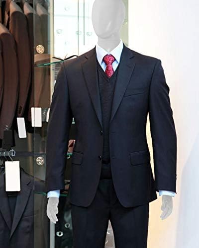 Maniquí masculino de 73 pulgadas de cuerpo completo, forma de maniquí de costura, ajustable, soporte de maniquí realista, cabeza de exhibición,