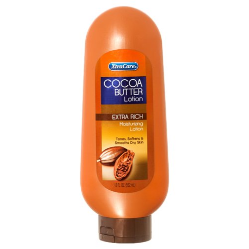Loción hidratante extra rica de manteca de cacao, 18 onzas líquidas