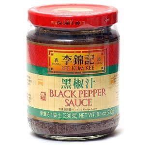 Lee Kum Kee – Salsa de pimienta negra, tarros de 8.1 onzas (paquete de 2)