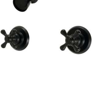 Kingston Brass KB240AX Magellan – Grifo para bañera y ducha, color negro mate, 72 x 8 x 7.38 pulgadas Kingston Brass KB240AX Magellan – Grifo para bañera y ducha, color negro mate, 72 x 8 x 7.38 pulgadas