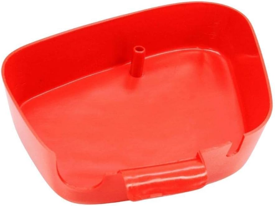 Nueva cubierta del marco de la caja de la batería roja de Monza para 1982-1986 Honda CT110 83600-459-910ZA