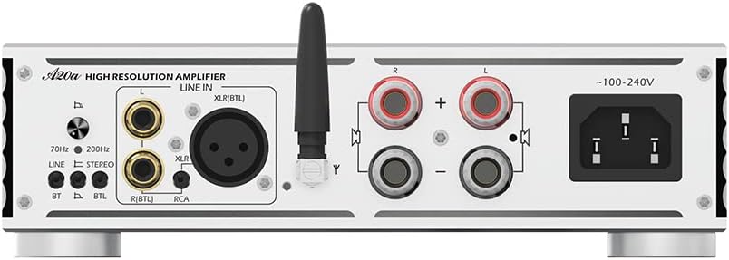 Sabaj A20a versión 2022 amplificador de potencia MA5332M Chip Clase D Carga de lazo de puente proporciona 350W analógico, Bluetooth 5.0 XLR entrada