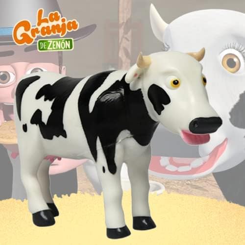 TOYMAKER La Granja De Zenon BARTOLITO & LOLA Libros para bebés españoles Juguetes Toque y Sensación Tela Arruga Suave Bebé Libros Españoles y Vaca