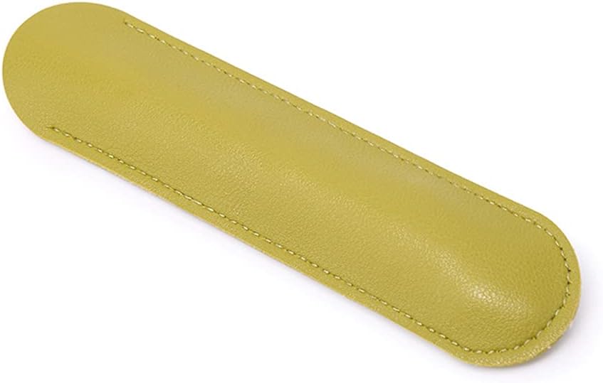 Bolsillo de cuero retro para bolígrafo, portátil, retro, gran regalo para artistas, diseñadores, profesores, regalos de negocios, soporte para pluma