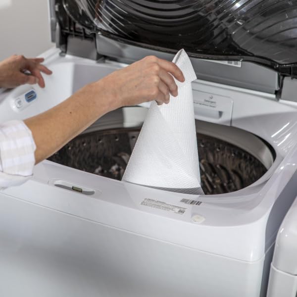 Duck Brand EasyLiner – Forro suave para estantes superiores, no adhesivo, para armarios, cajones, despensa, baño, cocina, cuadrilátula gris, rollo