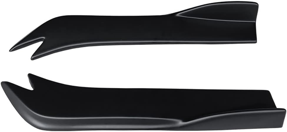 Alerón de borde de parachoques trasero para Kia K5 Optima DL3 2021 2022 2023 Protector de ángulo envolvente Accesorios Trim ABS 2 piezas negro mate