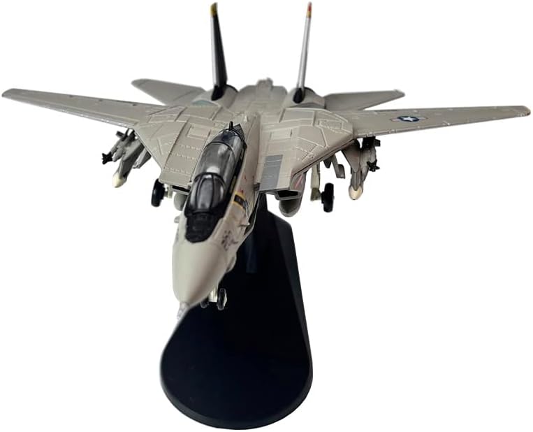 Grumman F-14 F-14A F-14B F-14D Tomcat Fighter Aviones de combate de metal militar fundido a presión modelo de avión de metal (F-14A)