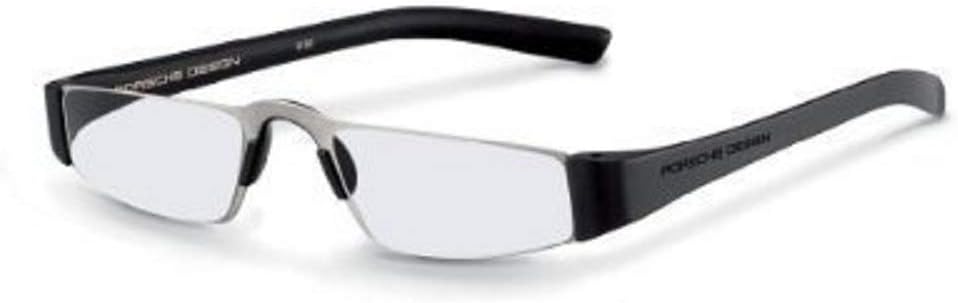 Porsche Design Gafas de lectura modelo 8801 en seis colores, Negro –
