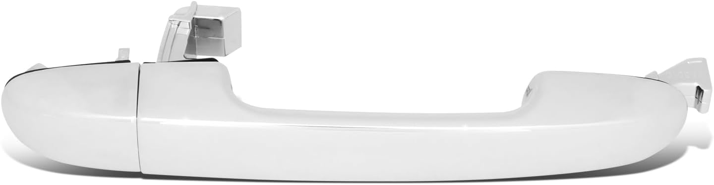 DNA MOTORING Manija de puerta exterior delantera derecha compatible con Kia ForteKoup 09-13, sin ojo de cerradura, cromo, OEM-DHO-01245