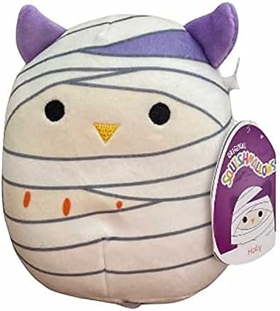 Squishmallows – Animal de peluche suave Kellytoy oficial de 8pulgadas (Holly La Mamá Búho)