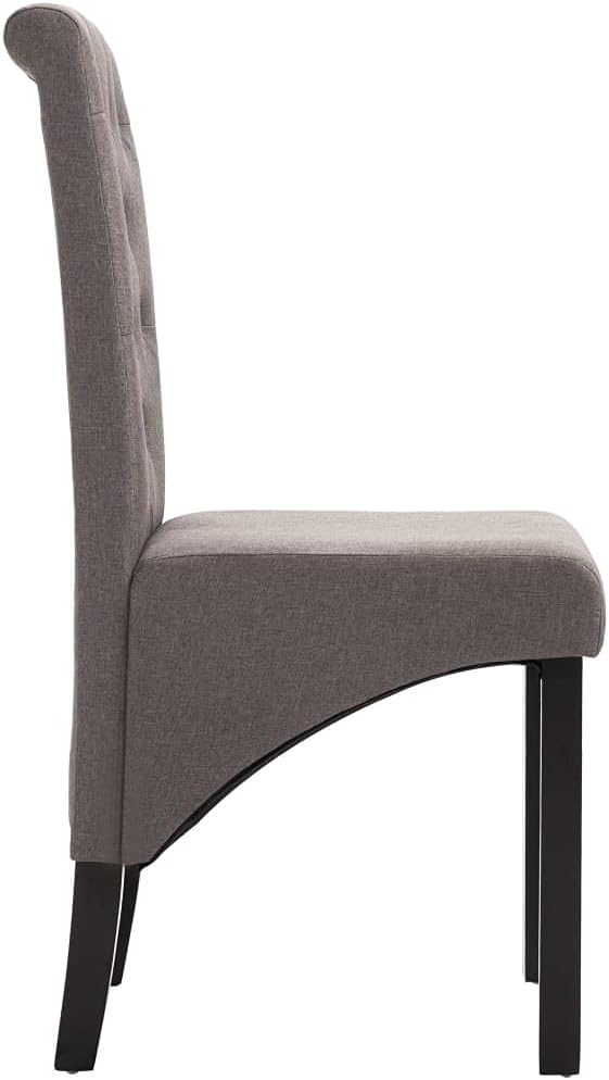 Dining Chairs,Dining Room Chairs,Kitchen Chairs Suitable for Daily Meals Or Special Events Such As Meetings, Weddings and Celebrations. 2 Pcs Taupe
