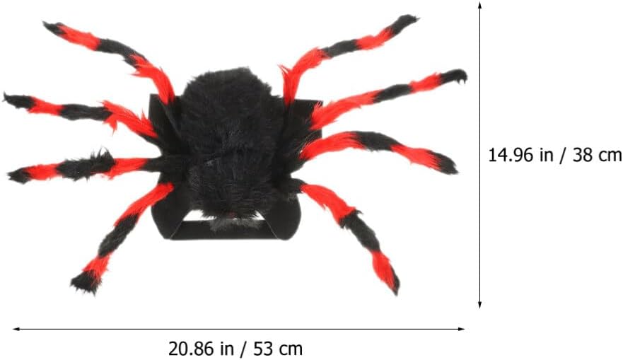 Ipetboom Disfraces de Halloween para mascotas, disfraz de araña, lindo perro, gato, araña, cosplay, disfraces divertidos, ropa para vacaciones,