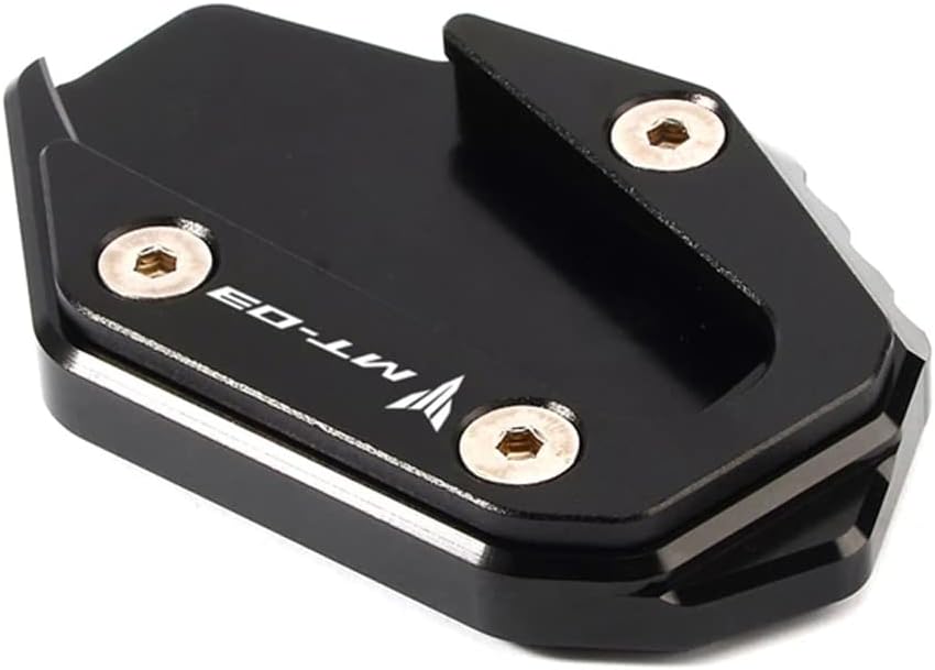 Accesorios de motocicleta con soporte lateral para Yamaha MT03 MT 03 2016 2017 2018 2019 2020 placa de extensión de soporte