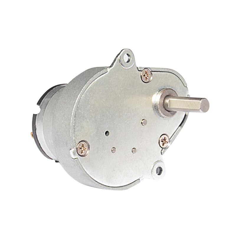 Miniatura en forma de pera 12V Dc Drive Gear Motor 25 RPM Gearbox DIY Toy Robot Modelo